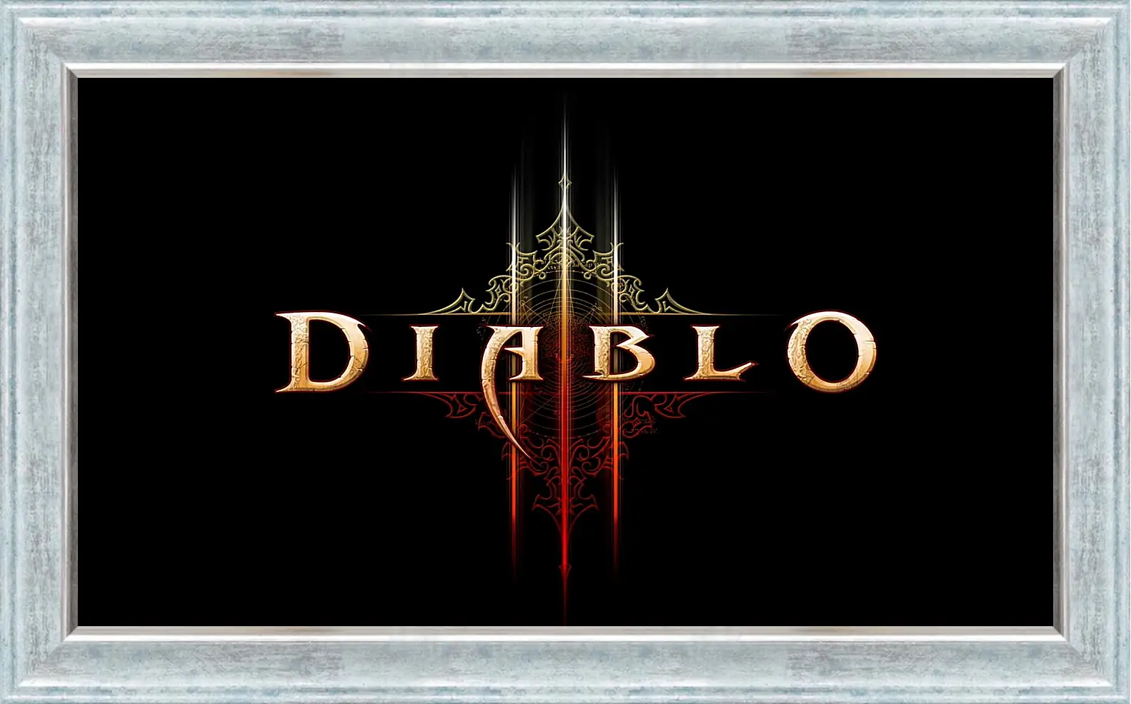 Картина в раме - diablo 3, name, text