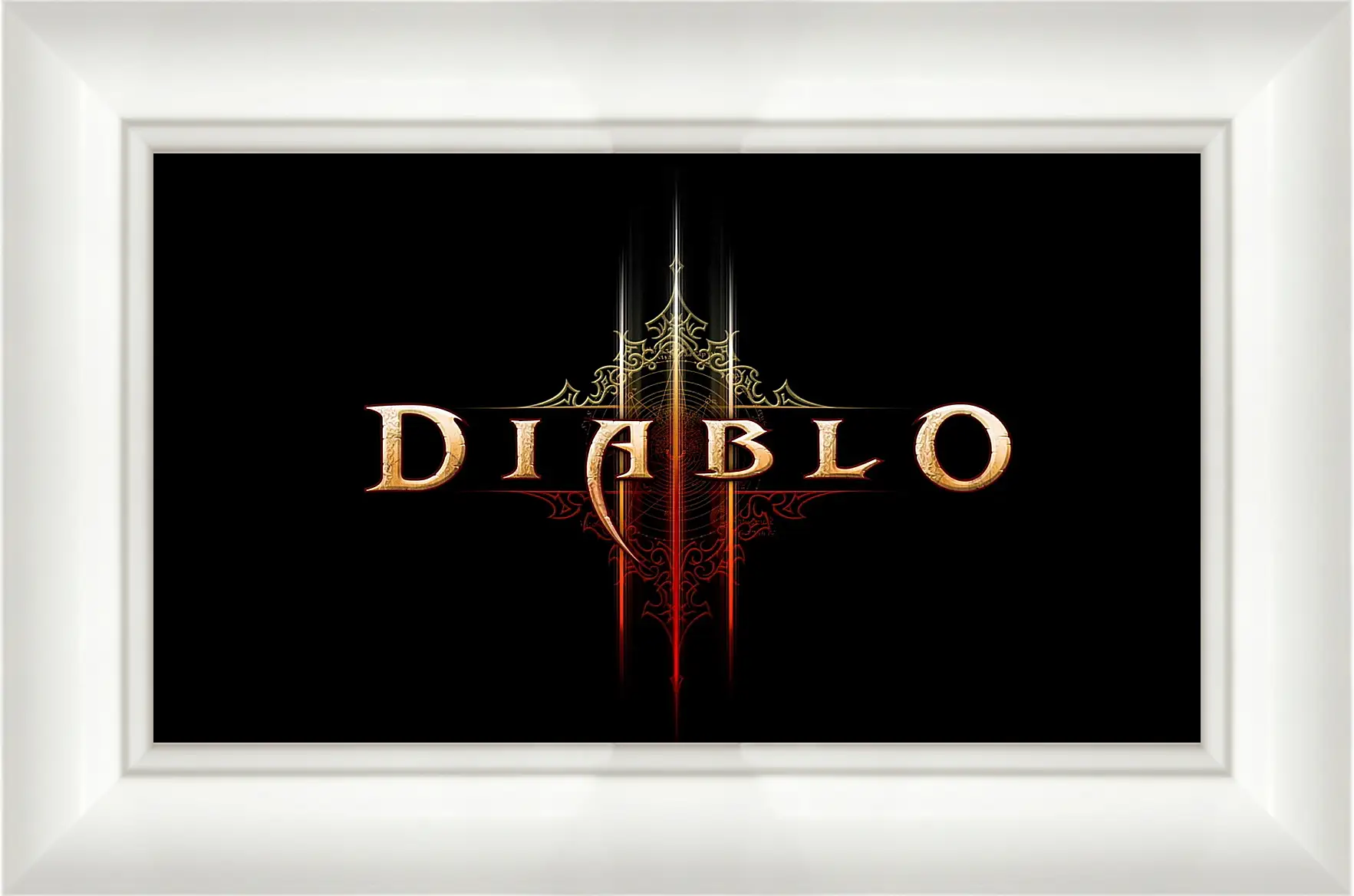 Картина в раме - diablo 3, name, text