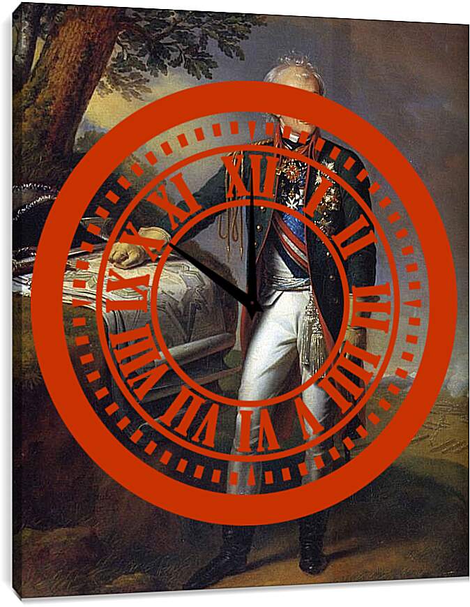 Часы картина - Александр Васильевич Суворов
