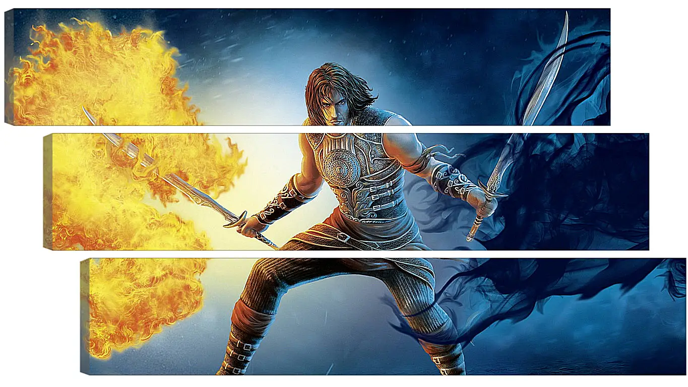 Модульная картина - prince of persia, sword, fire
