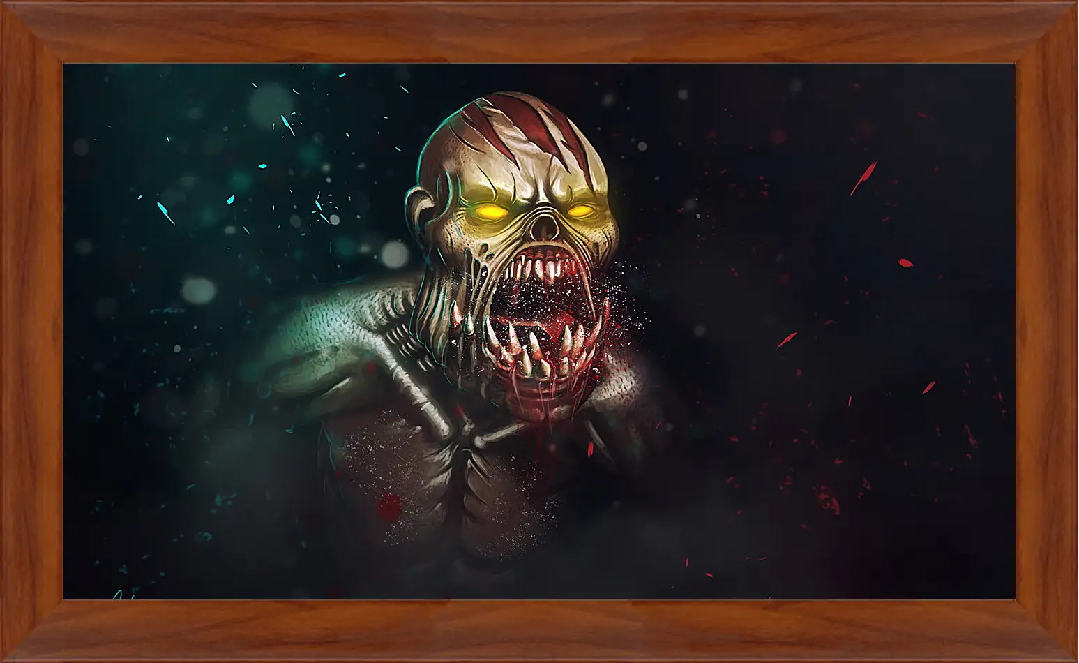 Картина в раме - lifestealer, dota 2, art