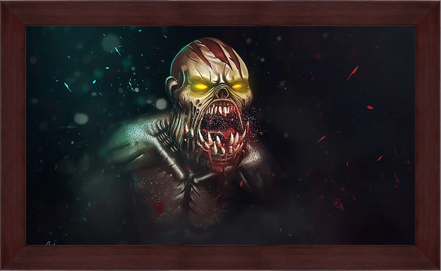 Картина в раме - lifestealer, dota 2, art