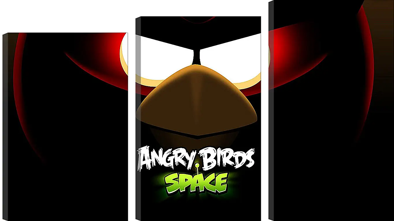 Модульная картина - angry birds space, angry birds, bird
