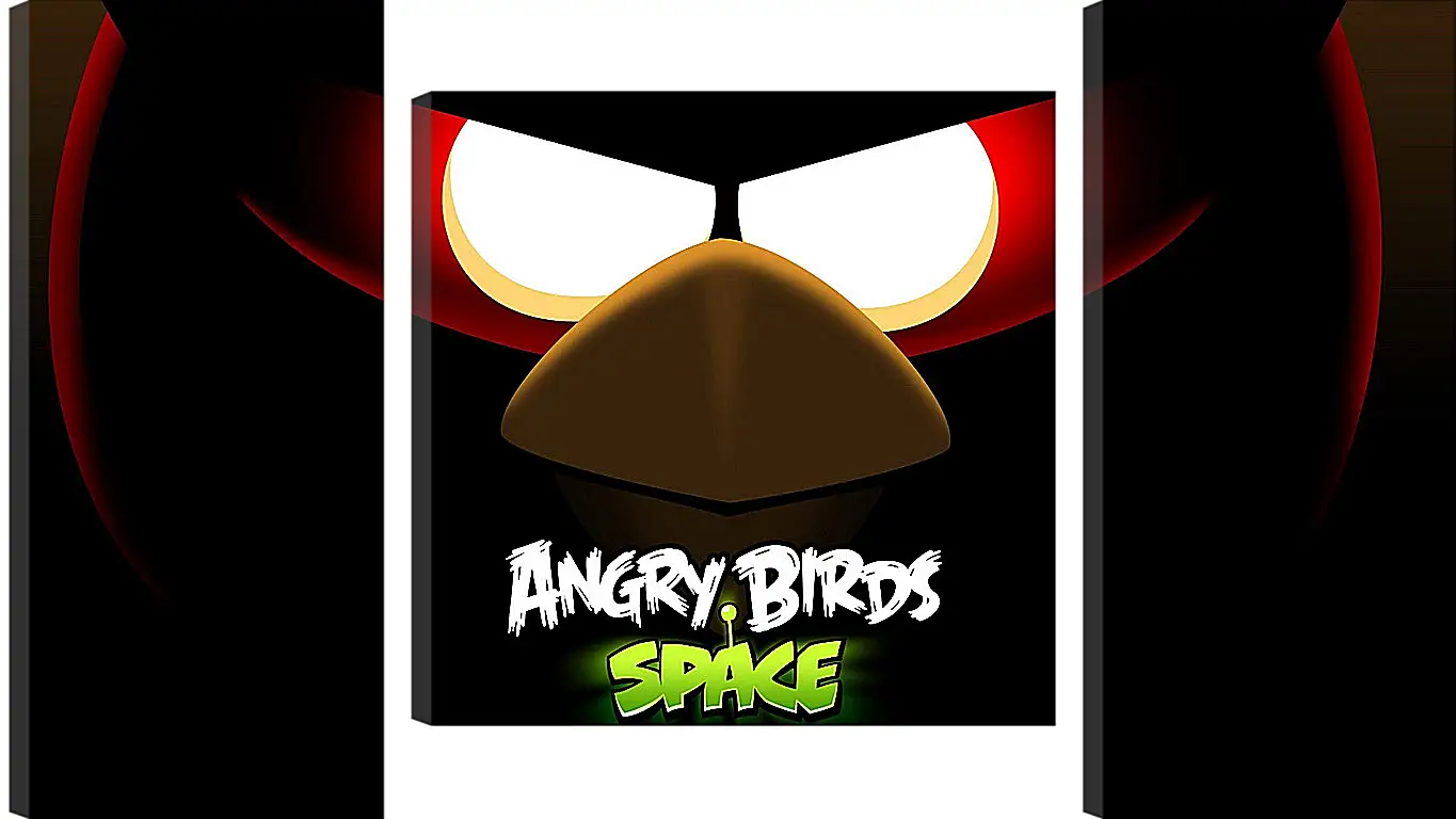 Модульная картина - angry birds space, angry birds, bird
