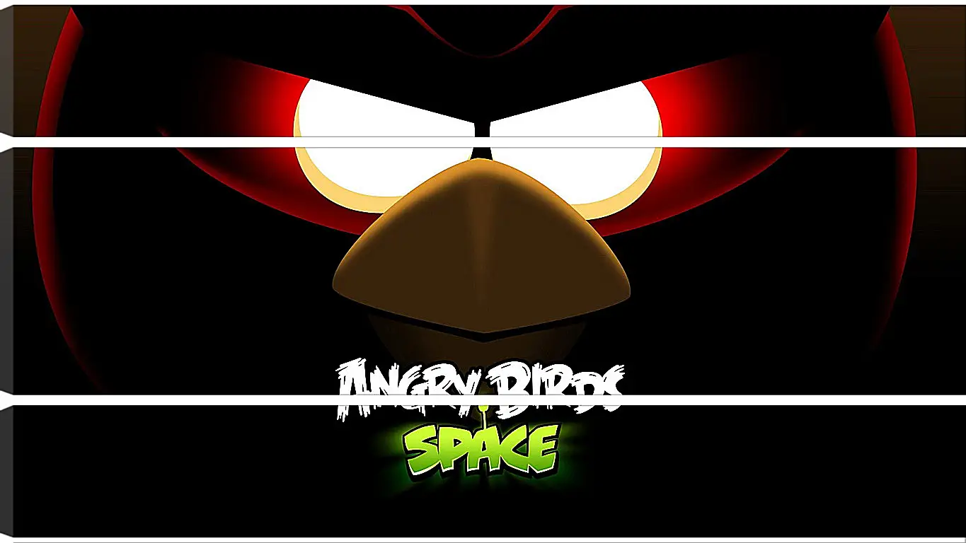 Модульная картина - angry birds space, angry birds, bird
