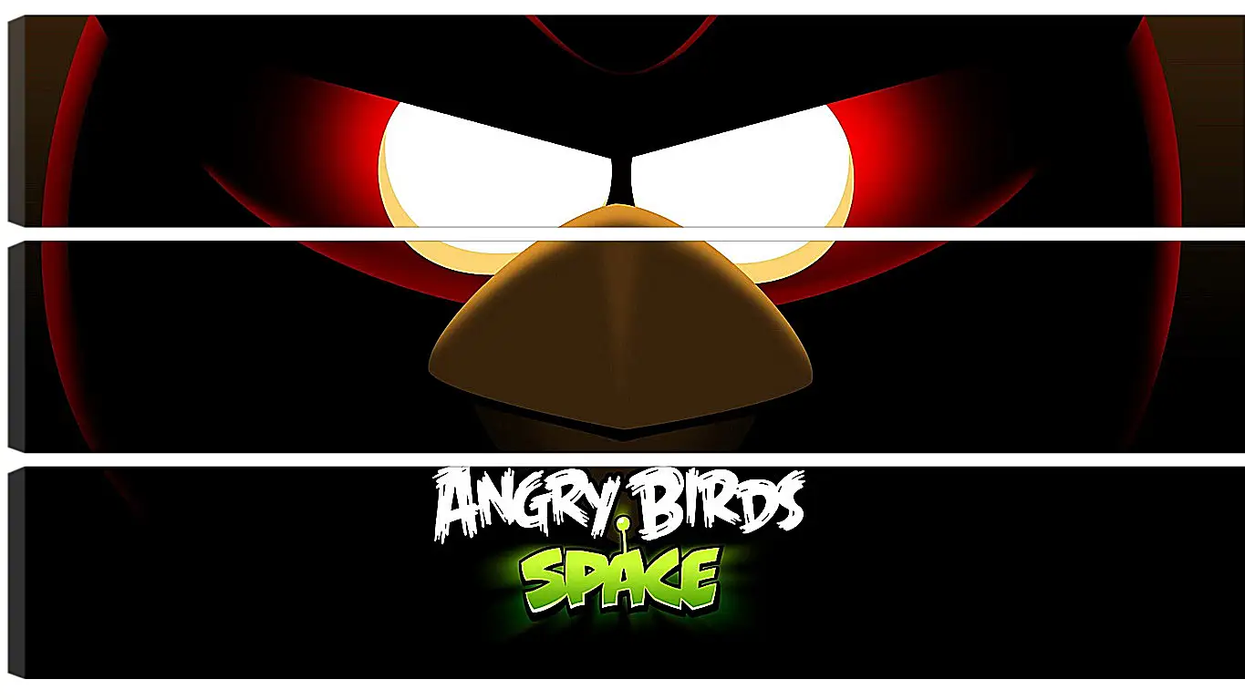 Модульная картина - angry birds space, angry birds, bird
