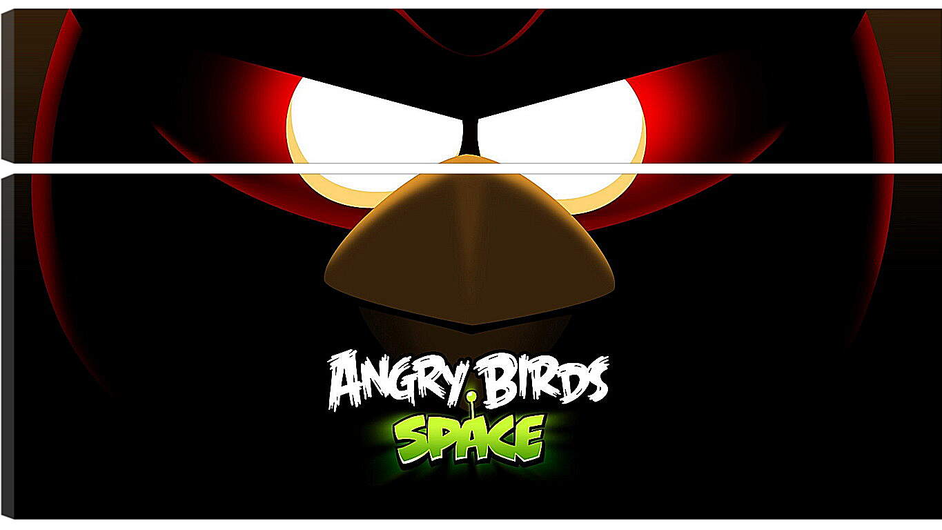 Модульная картина - angry birds space, angry birds, bird
