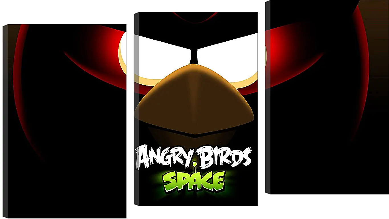 Модульная картина - angry birds space, angry birds, bird
