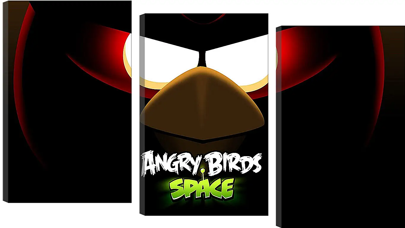 Модульная картина - angry birds space, angry birds, bird
