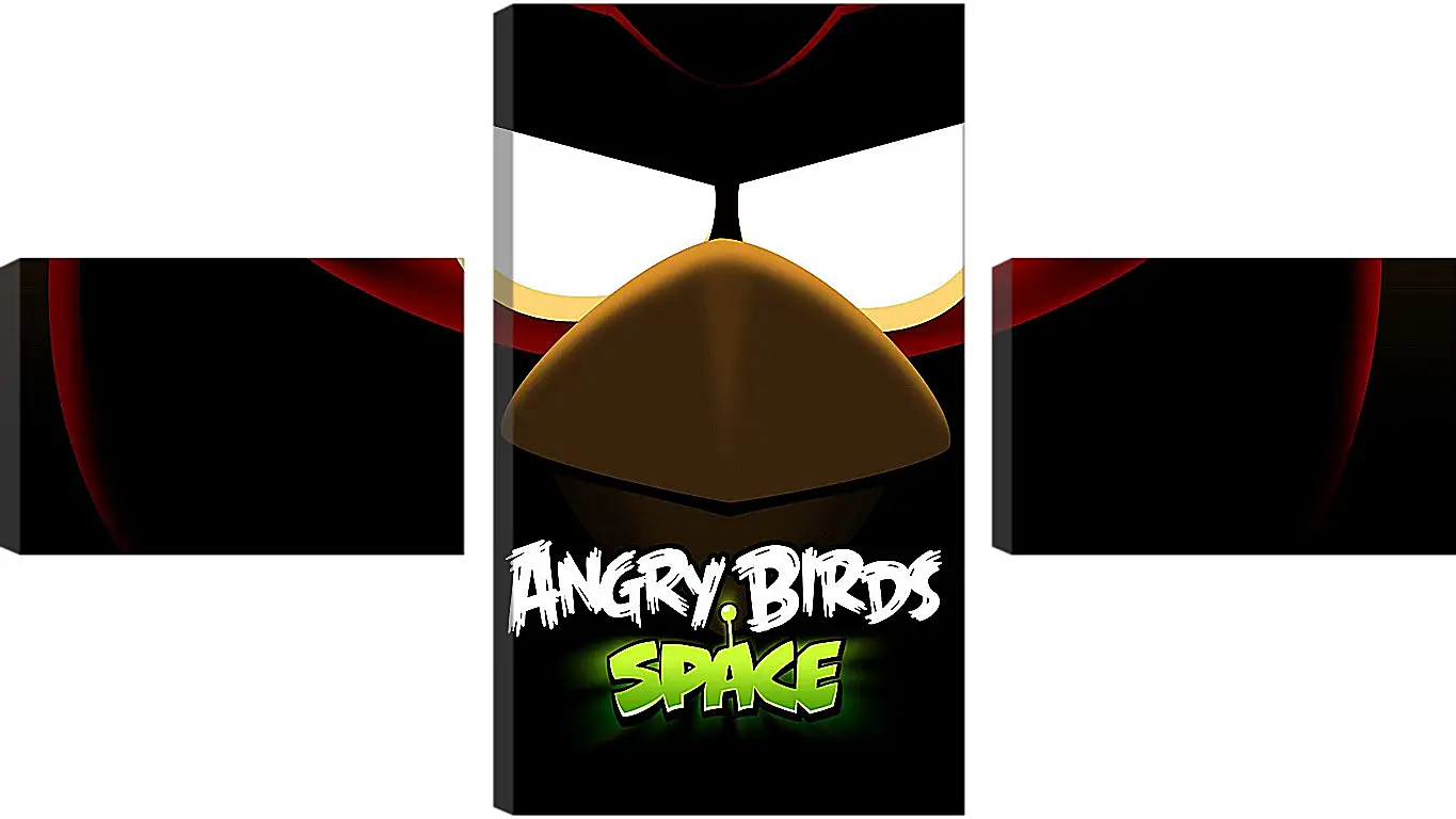 Модульная картина - angry birds space, angry birds, bird
