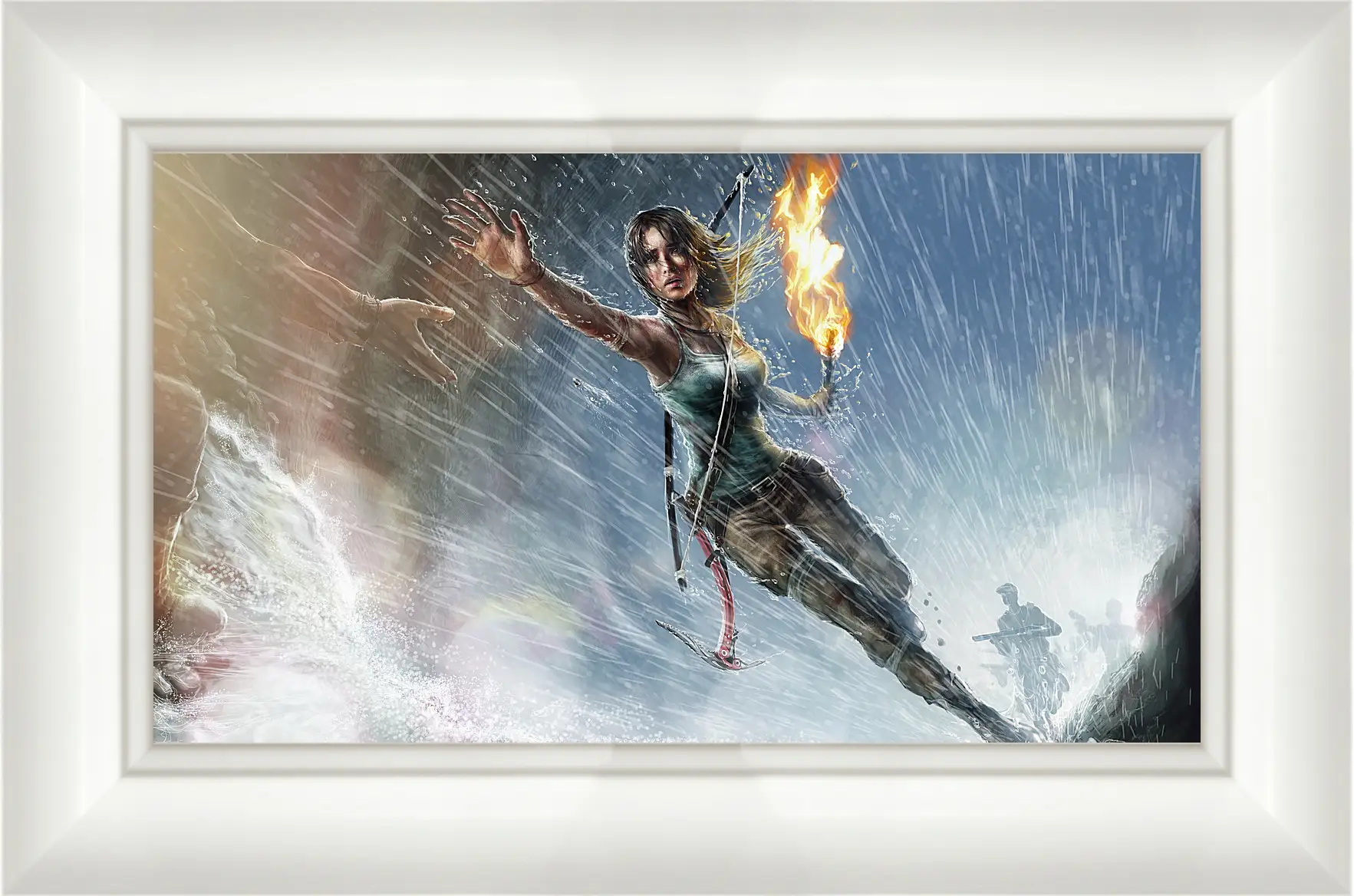 Картина в раме - lara croft, tomb raider, girl