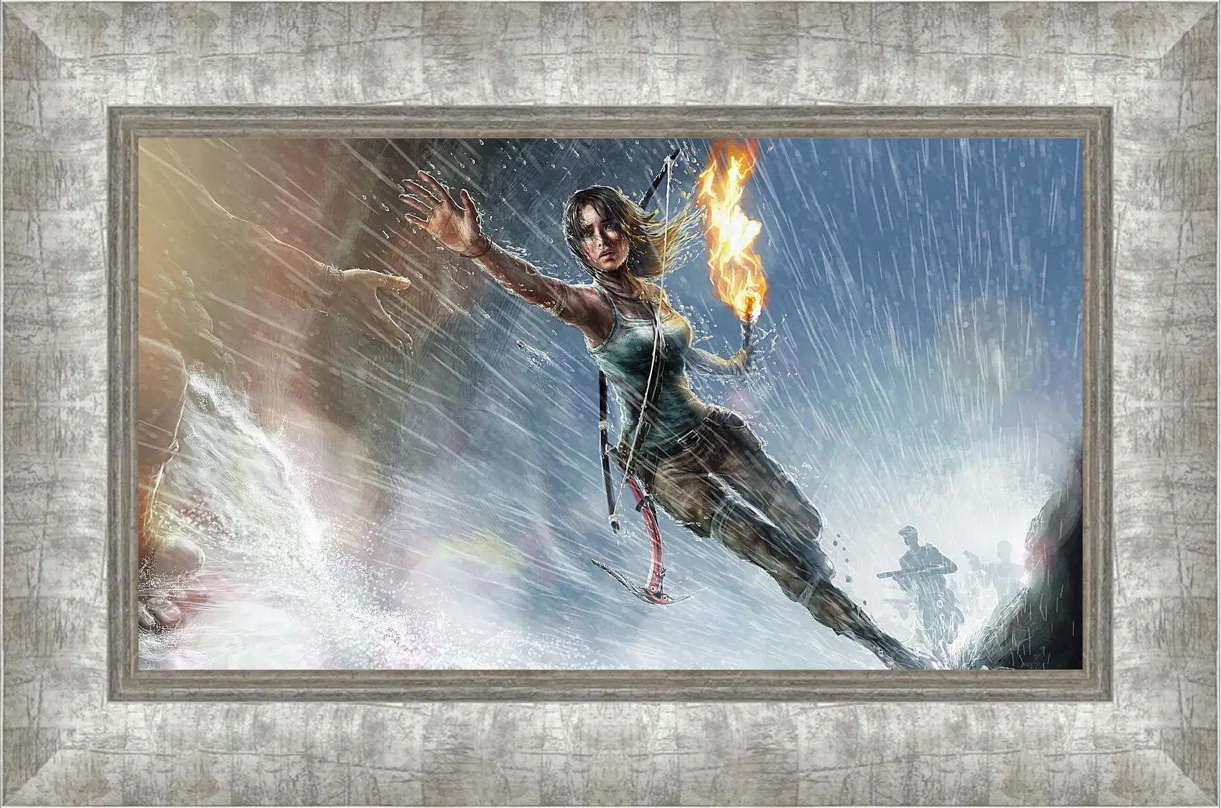 Картина в раме - lara croft, tomb raider, girl