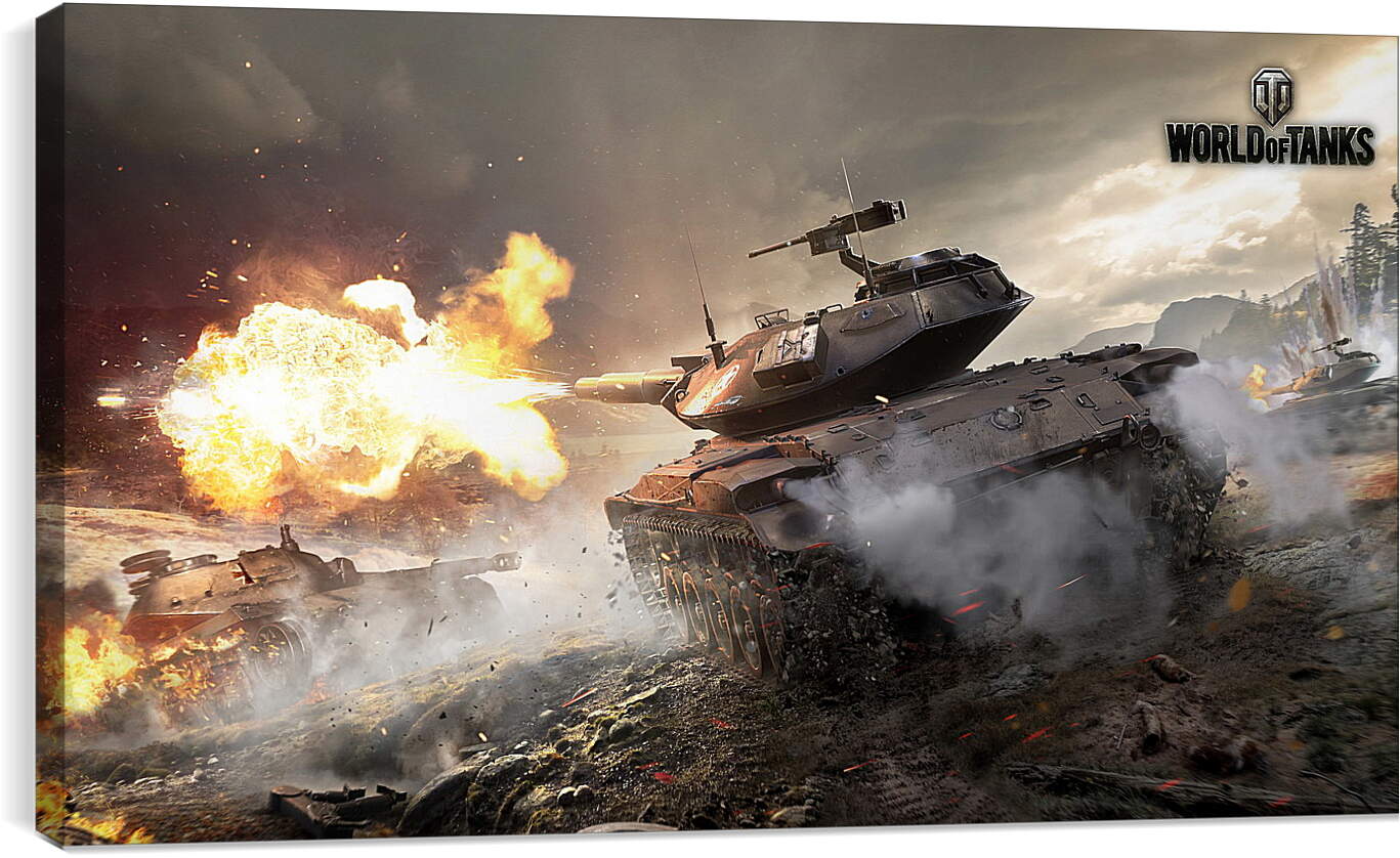 Постер и плакат - world of tanks, wargaming net, wot