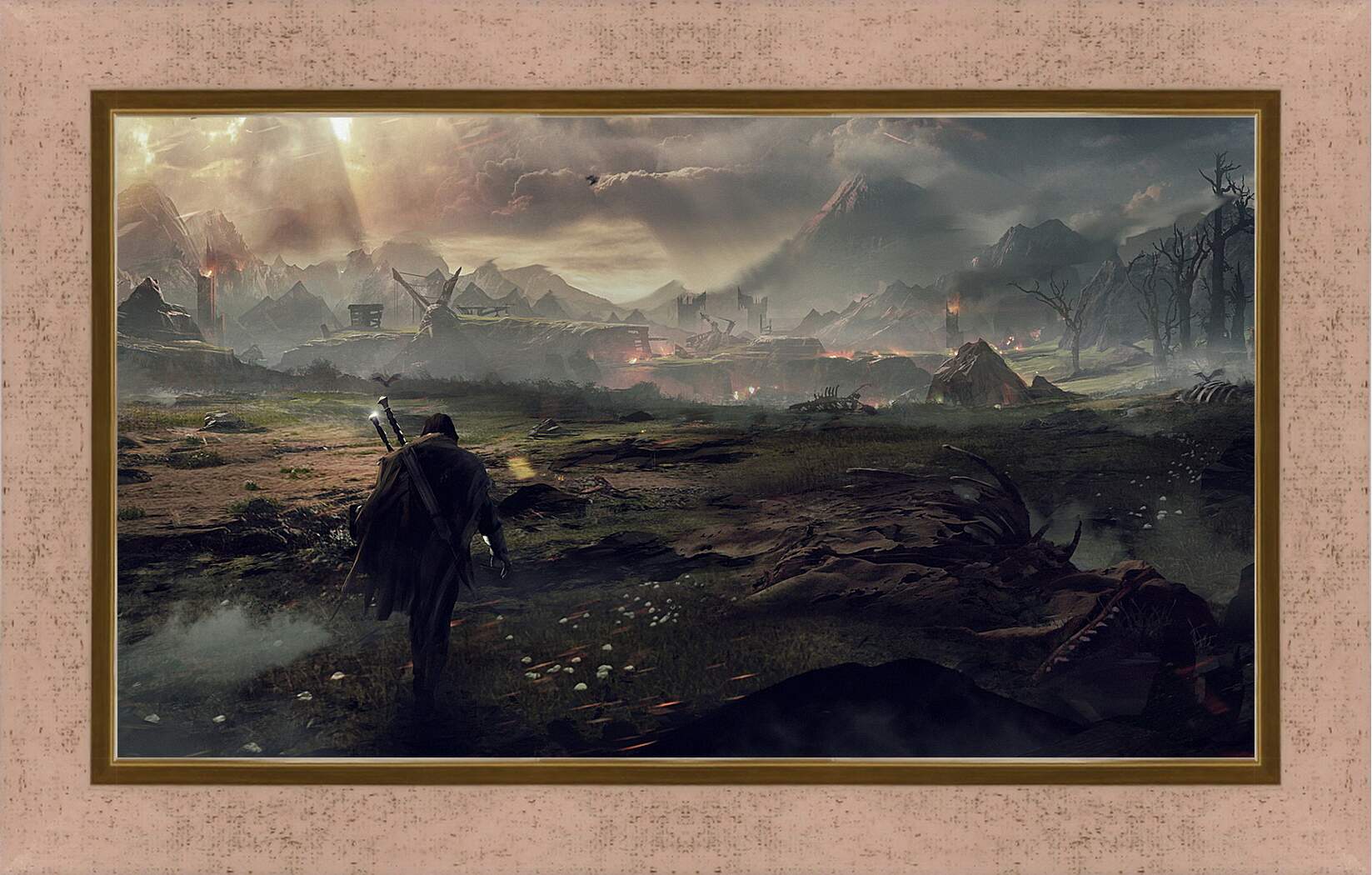 Картина в раме - middle-earth shadow of mordor, the lord of the rings, talion
