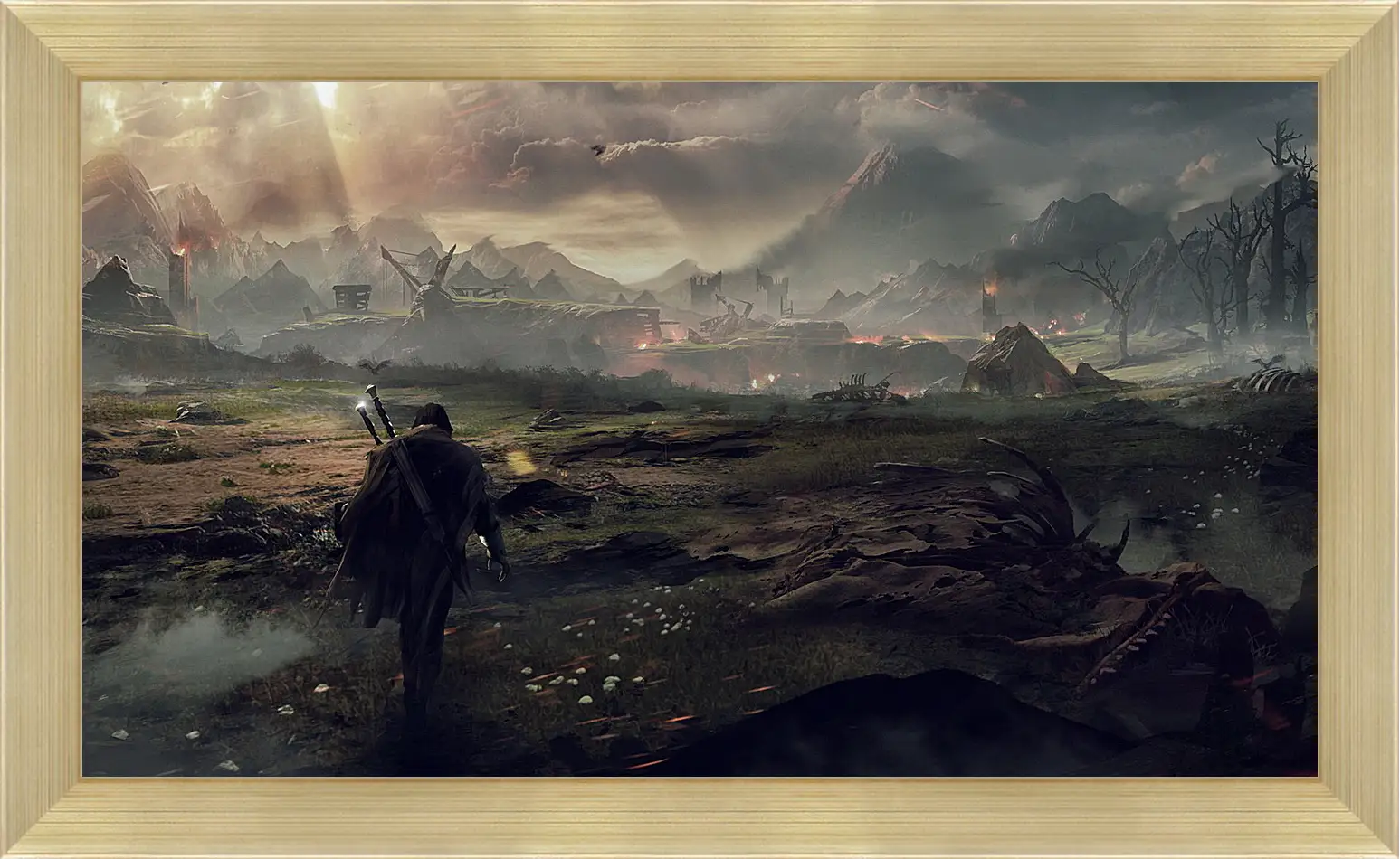 Картина в раме - middle-earth shadow of mordor, the lord of the rings, talion
