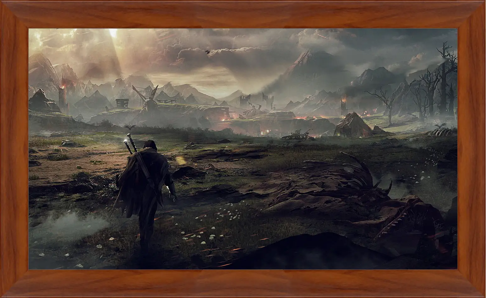 Картина в раме - middle-earth shadow of mordor, the lord of the rings, talion
