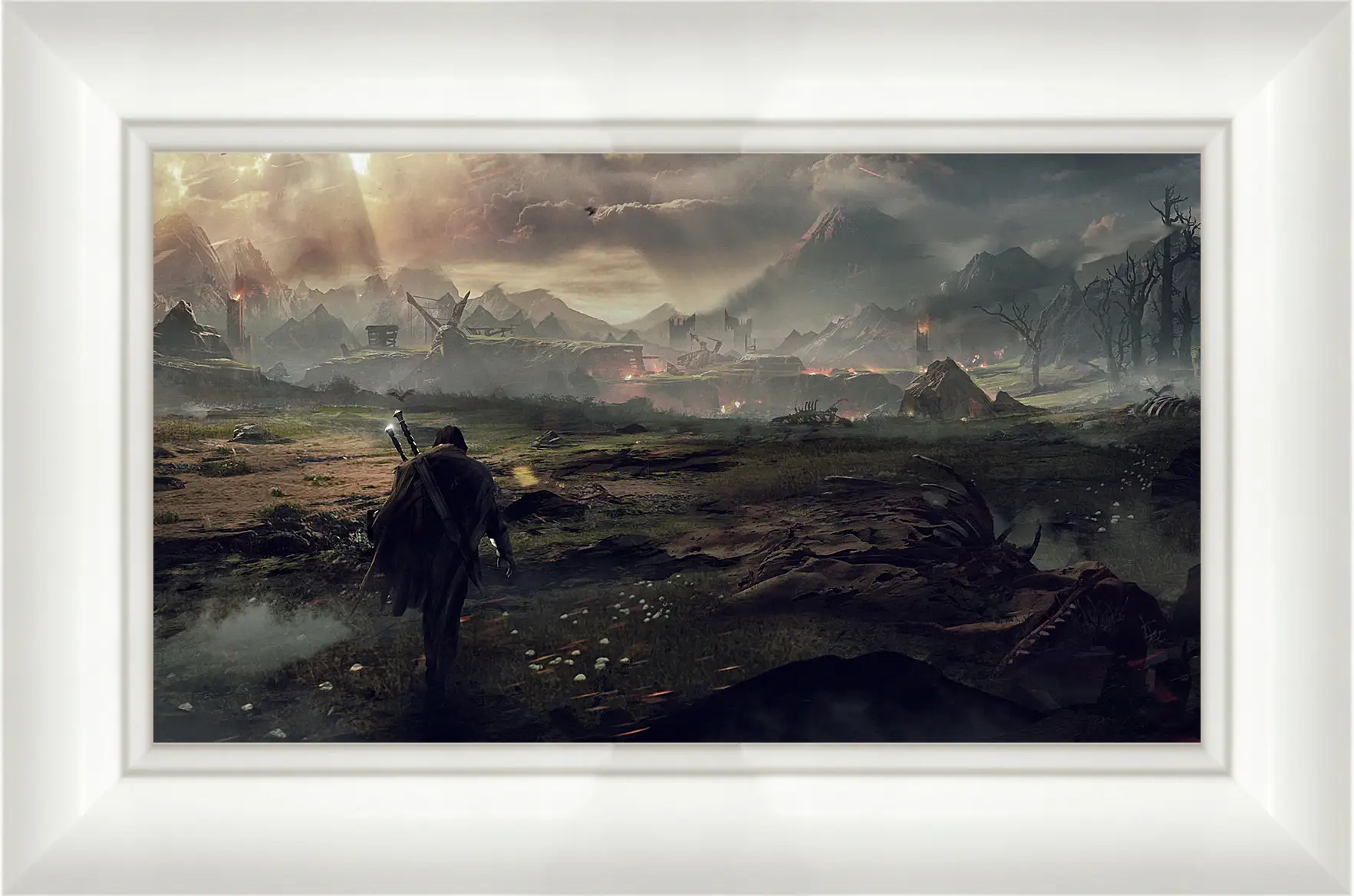 Картина в раме - middle-earth shadow of mordor, the lord of the rings, talion
