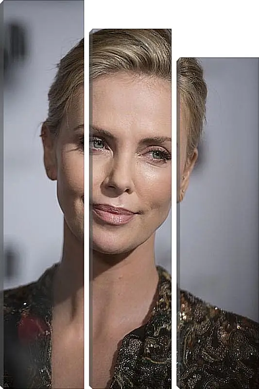 Модульная картина - Шарлиз Терон. Charlize Theron