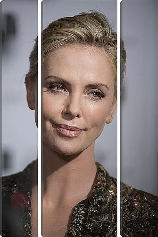 Модульная картина - Шарлиз Терон. Charlize Theron