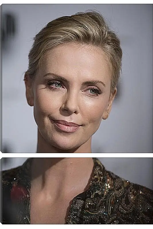 Модульная картина - Шарлиз Терон. Charlize Theron