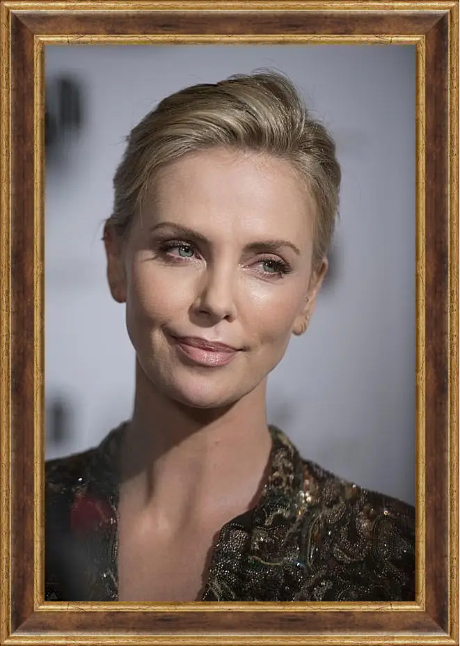 Картина в раме - Шарлиз Терон. Charlize Theron