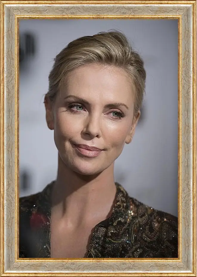 Картина в раме - Шарлиз Терон. Charlize Theron