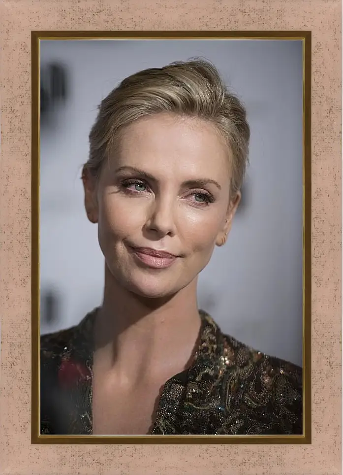 Картина в раме - Шарлиз Терон. Charlize Theron