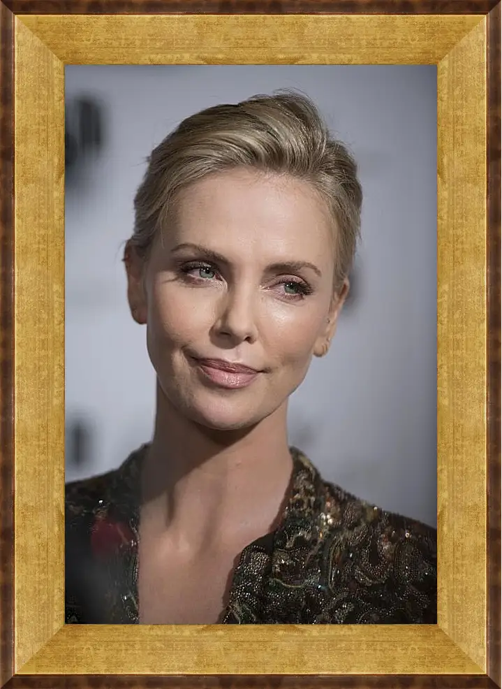 Картина в раме - Шарлиз Терон. Charlize Theron