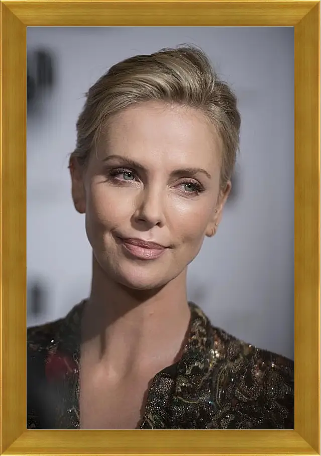 Картина в раме - Шарлиз Терон. Charlize Theron