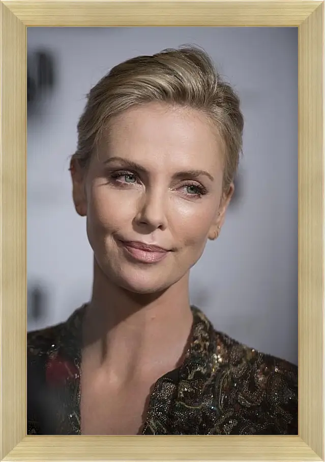 Картина в раме - Шарлиз Терон. Charlize Theron