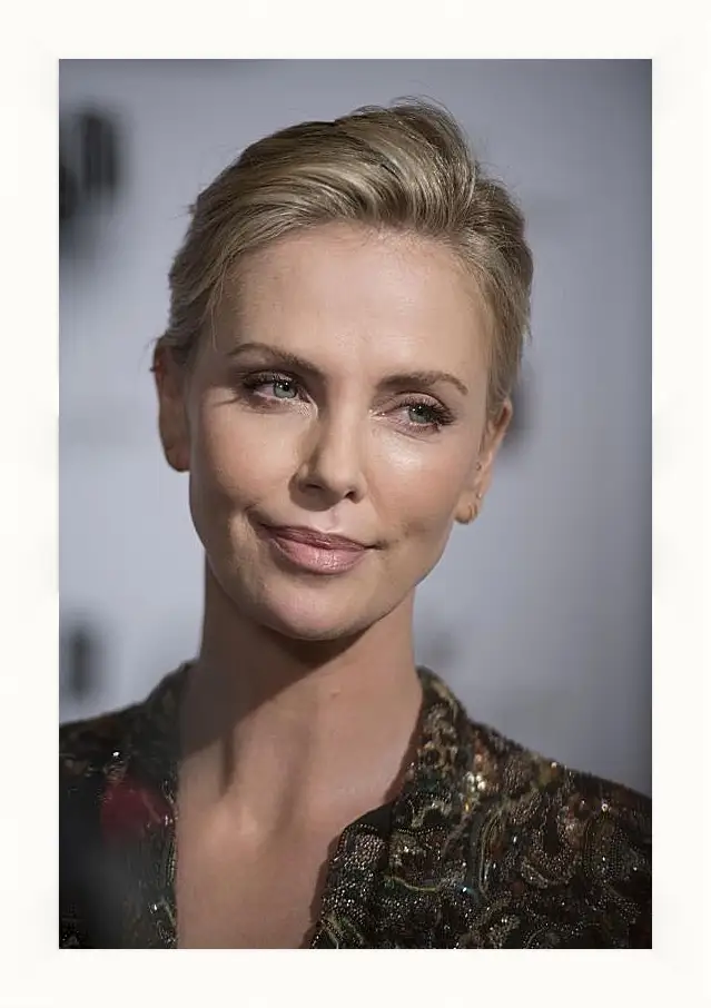 Картина в раме - Шарлиз Терон. Charlize Theron