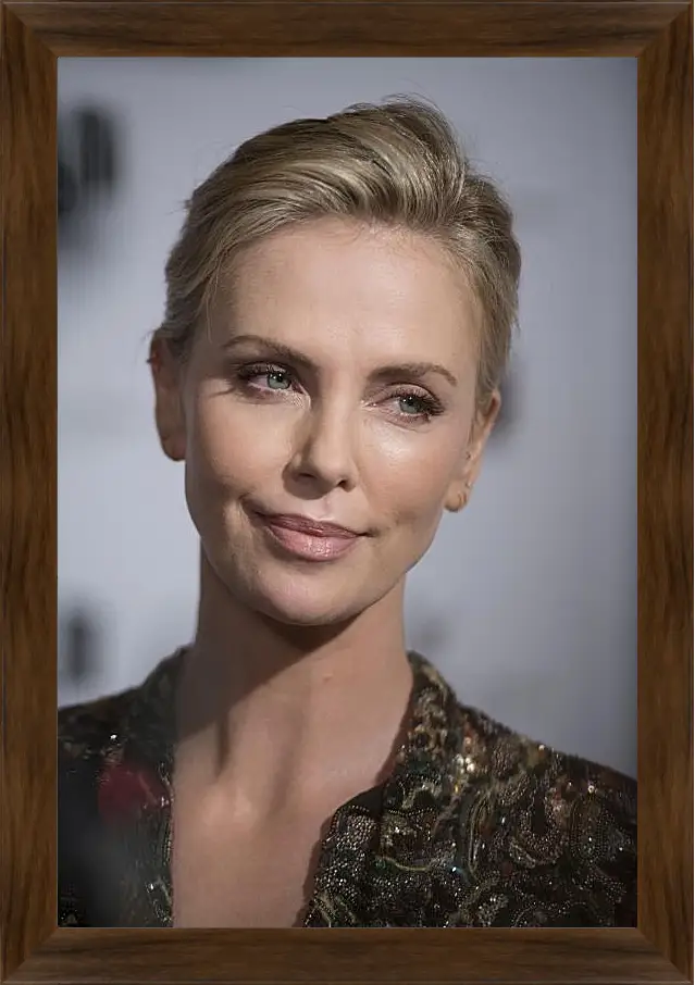 Картина в раме - Шарлиз Терон. Charlize Theron