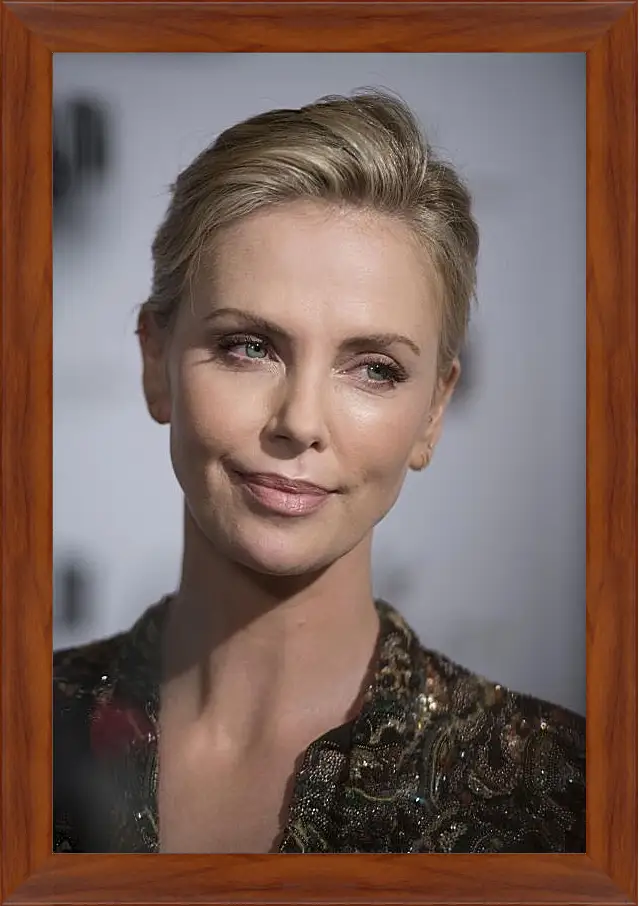 Картина в раме - Шарлиз Терон. Charlize Theron