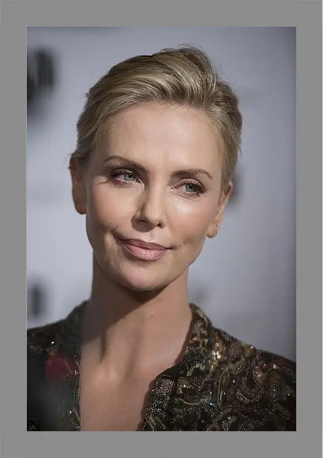 Картина в раме - Шарлиз Терон. Charlize Theron