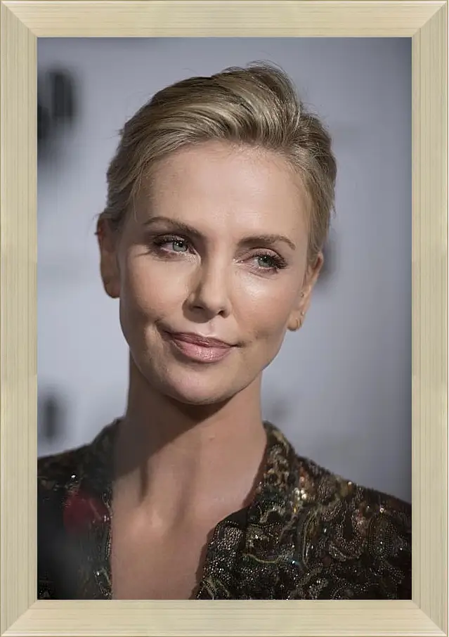 Картина в раме - Шарлиз Терон. Charlize Theron