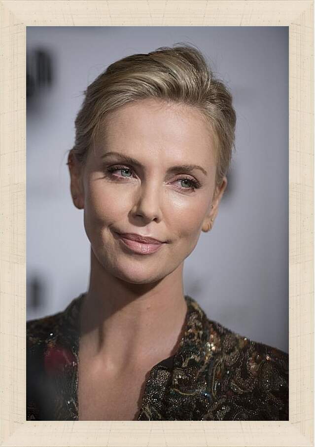 Картина в раме - Шарлиз Терон. Charlize Theron