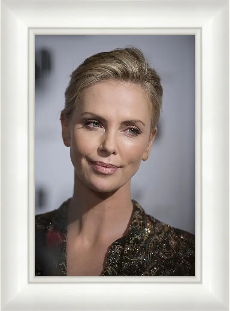 Картина в раме - Шарлиз Терон. Charlize Theron