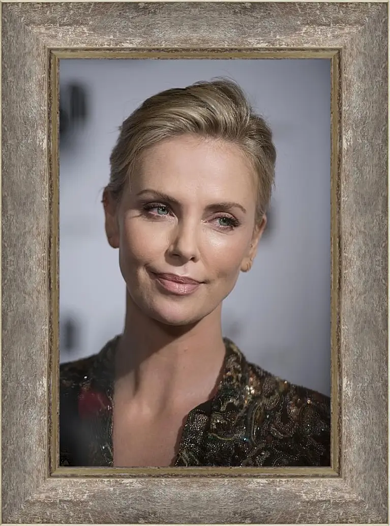 Картина в раме - Шарлиз Терон. Charlize Theron