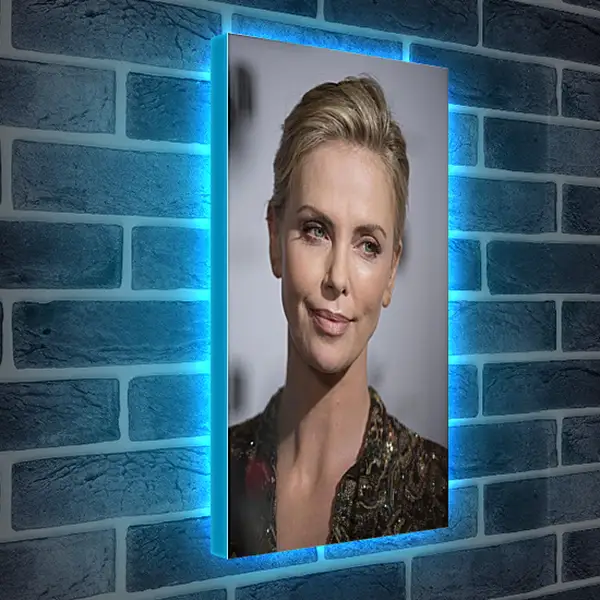 Лайтбокс световая панель - Шарлиз Терон. Charlize Theron