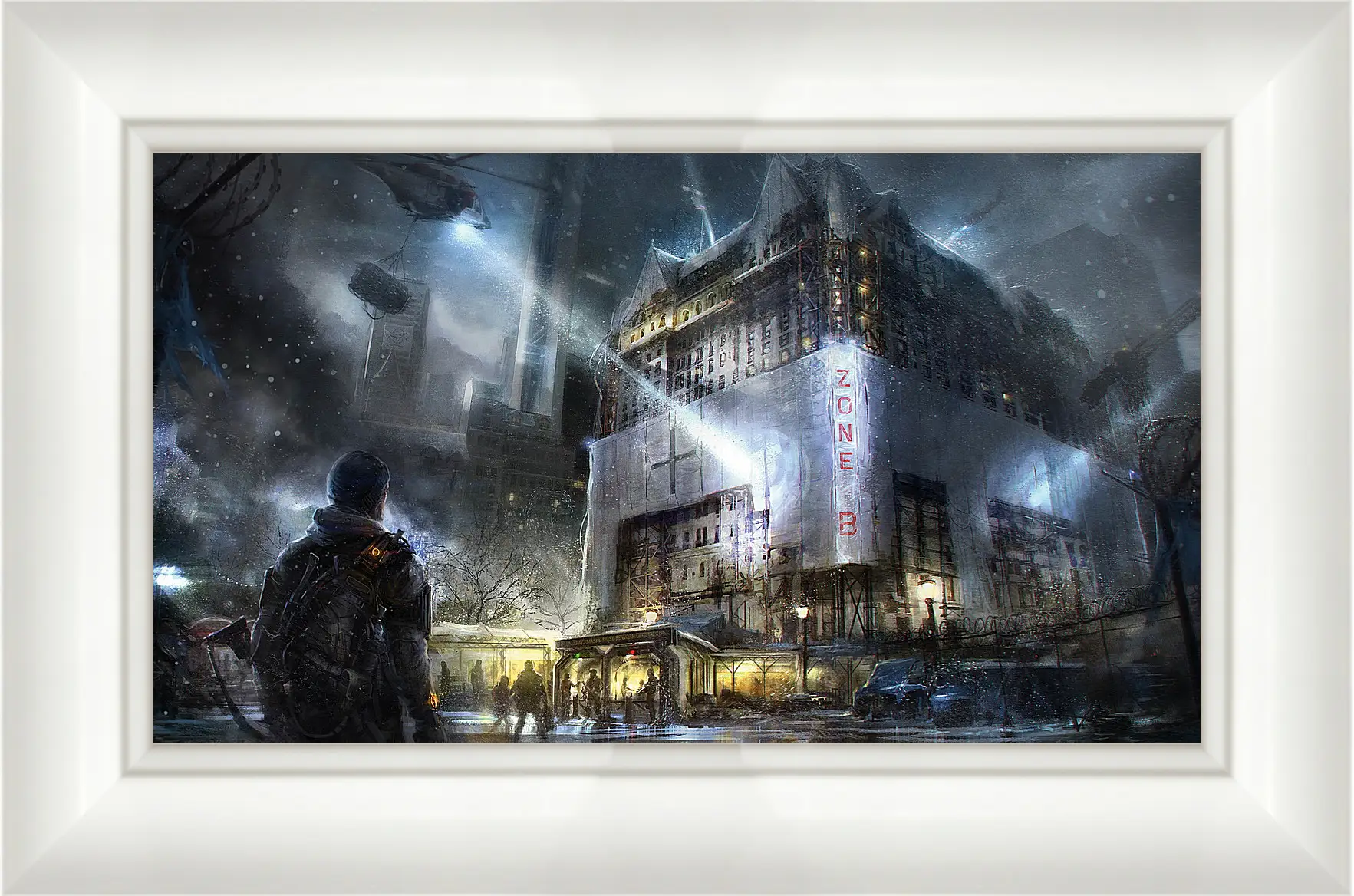 Картина в раме - ubisoft entertainment, building, art
