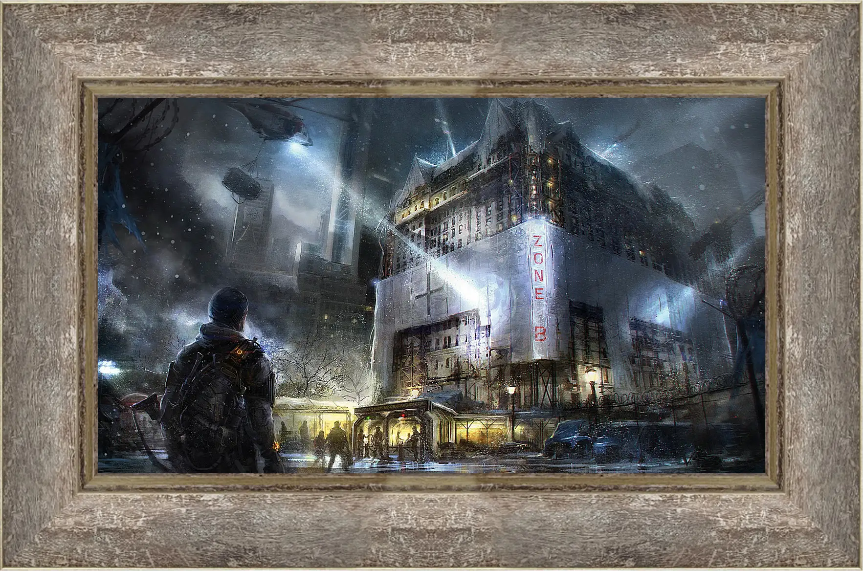 Картина в раме - ubisoft entertainment, building, art
