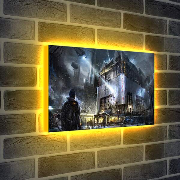 Лайтбокс световая панель - ubisoft entertainment, building, art
