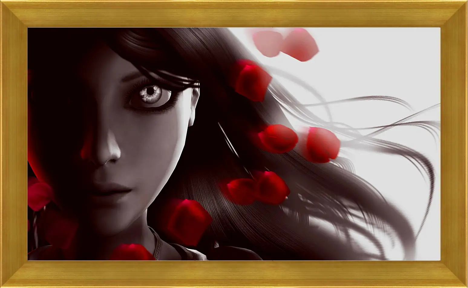 Картина в раме - alice, madness returns, face
