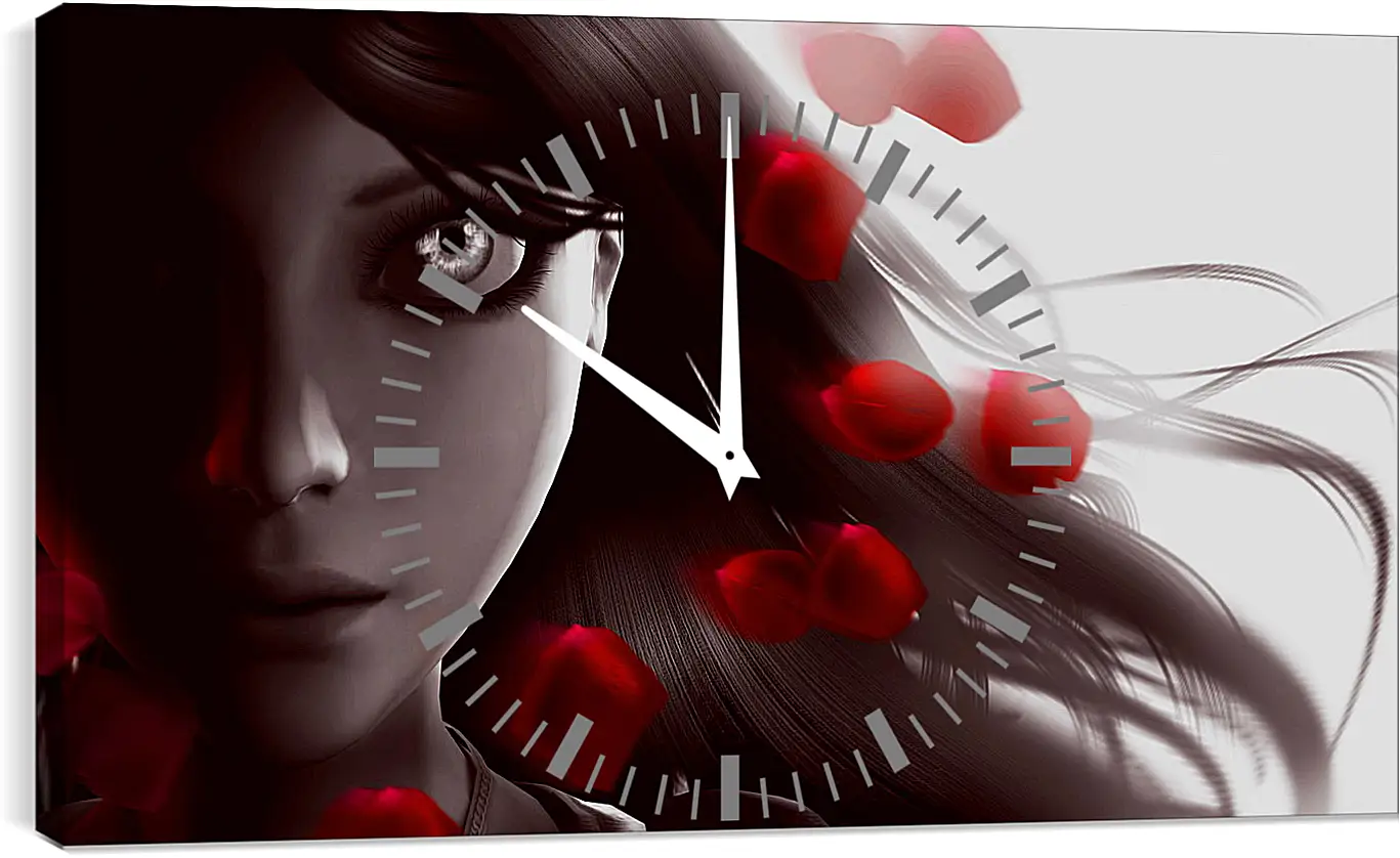 Часы картина - alice, madness returns, face
