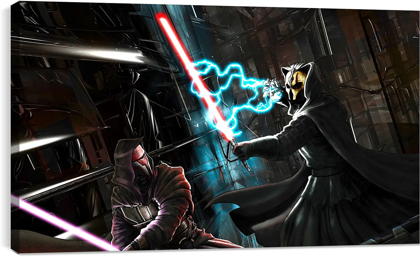 Постер и плакат - star wars, knights of the old republic, darth revan