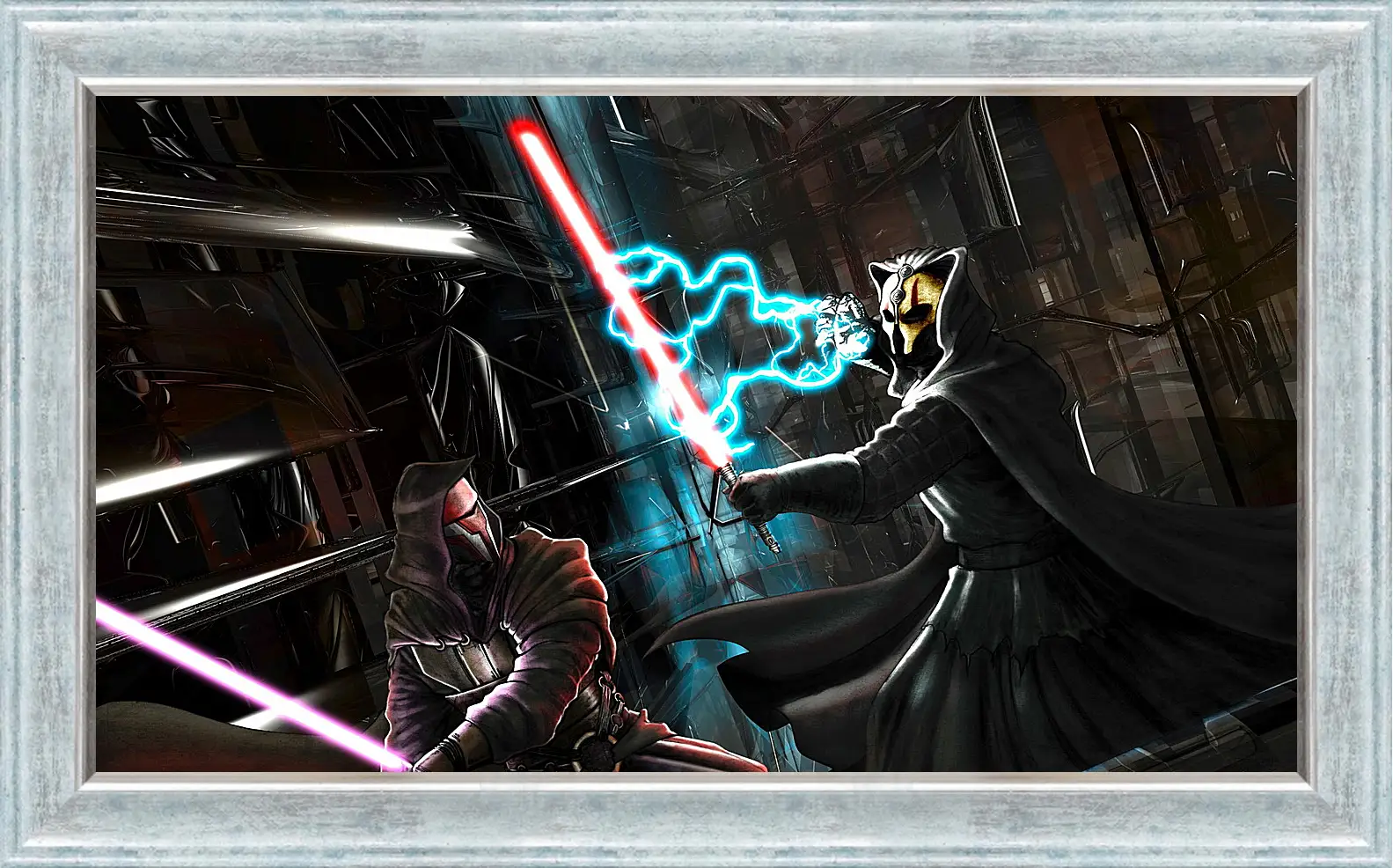 Картина в раме - star wars, knights of the old republic, darth revan