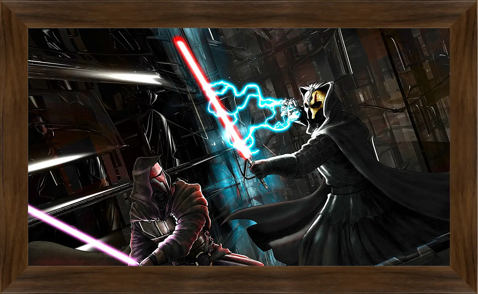 Картина в раме - star wars, knights of the old republic, darth revan