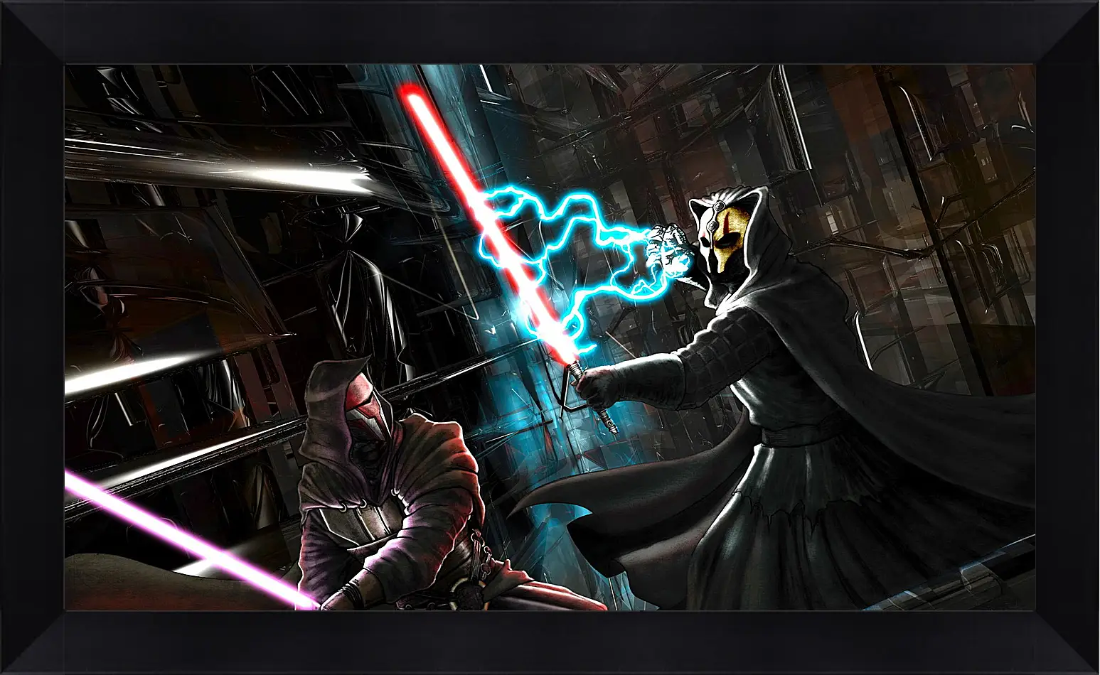 Картина в раме - star wars, knights of the old republic, darth revan