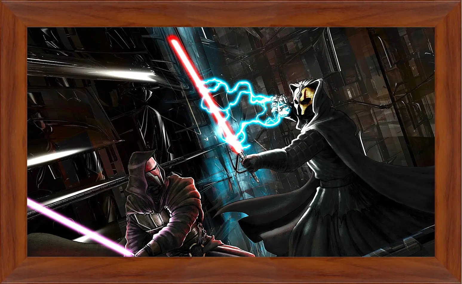 Картина в раме - star wars, knights of the old republic, darth revan