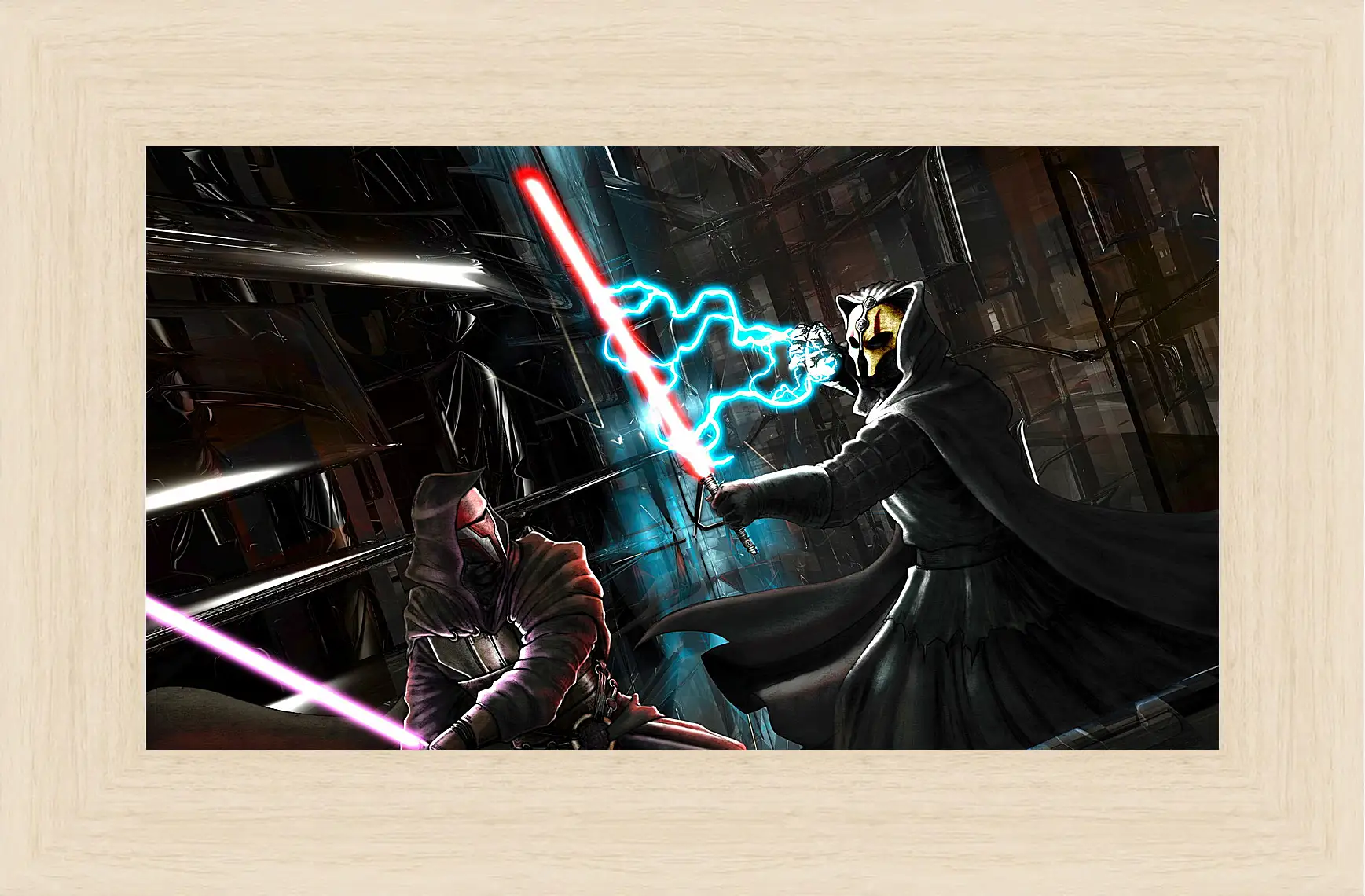 Картина в раме - star wars, knights of the old republic, darth revan